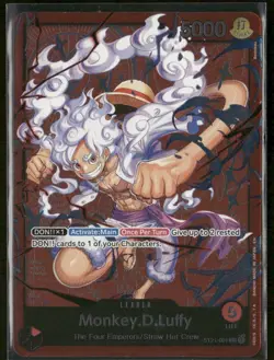 One Piece Monkey.D.Luffy (Luffy Deck) Learn Together Deck Set ST21-001 L - Image 1