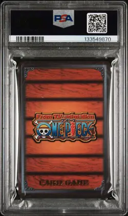 2002 BANDAI ONE PIECE CCG JPN ASSAULT ON BAROQUE WORKS #W02 SANJI PSA 10 - Image 2