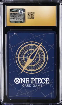 2025 ONE PIECE JPN SECRET RARE #OP13-118 MONKEY D. LUFFY CGC 10 PRISTINE - Image 2