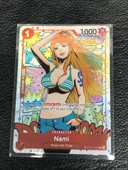 B6 Nami (Treasure Rare) ST01-007 Alt Art OP06 - One Piece: Wings Of The Captain - Image 1