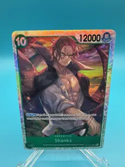 One Piece TCG Shanks OP13-028 Super Rare English NM - Image 1
