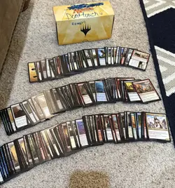 Magic The Gathering Trading Card Lot Of 276, 2016/2017 Pre-owned w/Box MTG - Image 1