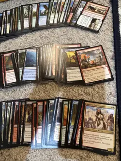 Magic The Gathering Trading Card Lot Of 276, 2016/2017 Pre-owned w/Box MTG - Image 2