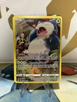 Snorlax TG10/TG30 Pokemon Lost Origin Trainer Gallery Holo Rare Card NM - Image 1
