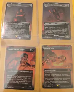 The One Ring LOTR Gift Bundle 4-Card Promo Set, Magic The Gathering Near Mint - Image 2