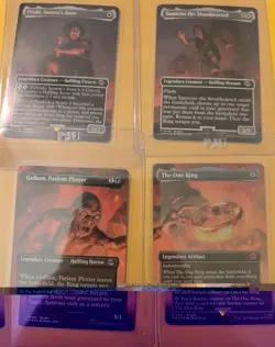 The One Ring LOTR Gift Bundle 4-Card Promo Set, Magic The Gathering Near Mint - Image 3