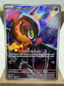 Charcadet 022 Black Star Promo Phantasmal Flames Promo Pokemon Card (Listing B) - Image 1