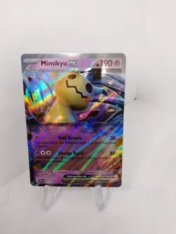 Pokemon Card - Mimikyu ex (Ultra Rare) - PROMO 004 - Mint - Promo - Image 1