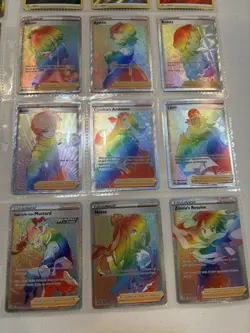 Pokemon LOT of 48 cards RARE RAINBOW Trainer ENERGY GOLD, Full Arts, Promos MINT - Image 3