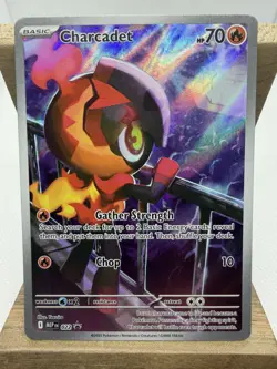 Charcadet 022 Black Star Promo Phantasmal Flames Promo Pokemon Card (Listing C) - Image 1