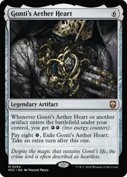 ~ Gonti's Aether Heart ~ NM ~ Commander: Modern Horizons 3 ~ MTG ~ - Image 1