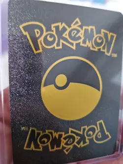 Dragonite V Black Foil Fan Art Textured Collector Pokemon Card SWSH154... - Image 3