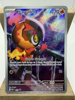 Charcadet 022 Black Star Promo Phantasmal Flames Promo Pokemon Card (Listing D) - Image 1