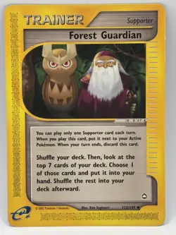 Forest Guardian 123/147 Aquapolis E-Reader 2002 English Pokemon Card TCG - Image 1