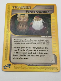 Forest Guardian 123/147 Aquapolis E-Reader 2002 English Pokemon Card TCG - Image 2