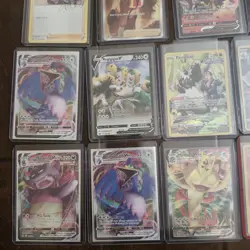 Pokemon TCG Lot 60 Cards V VMAX GX Full Art Holos + 3 Sleeved Booster Packs - Image 3