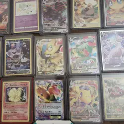 Pokemon TCG Lot 60 Cards V VMAX GX Full Art Holos + 3 Sleeved Booster Packs - Image 4
