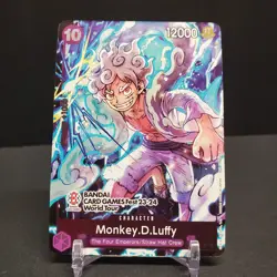 2023 One Piece Bandai Card Fest World Tour Promo Monkey.D.Luffy Rare #P-041 US - Image 1