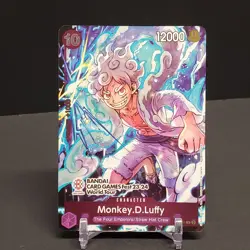 2023 One Piece Bandai Card Fest World Tour Promo Monkey.D.Luffy Rare #P-041 US - Image 2