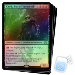 FOIL K'RRIK, SON OF YAWGMOTH X4 Modern Horizons 3 Magic MTG MINT CARD - Image 1
