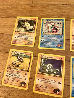 Pokemon Neo Gym Challenge Vintage Card Lot 1st edition Giovanni MINT rare WOTC - Image 2