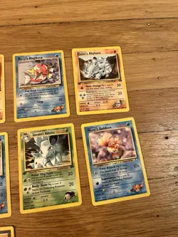 Pokemon Neo Gym Challenge Vintage Card Lot 1st edition Giovanni MINT rare WOTC - Image 4