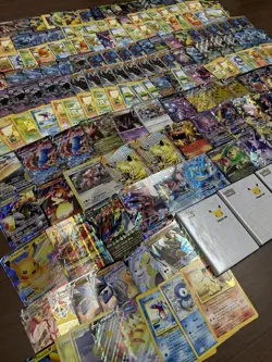 Pokemon Jumbo Card Lot of 208 and 3 Jumbo Card Binders - Image 3