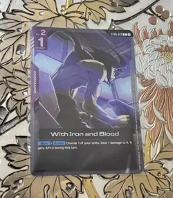 Gundam TCG Card Game With Iron and Blood Alternate Art ST05-013 Release Event - Image 1