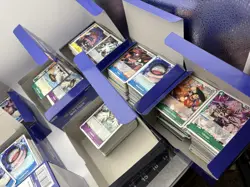One Piece The Azure Sea's Seven OP-14 Lot C/UC Only 2500+ Cards 12 Empty Box - Image 4
