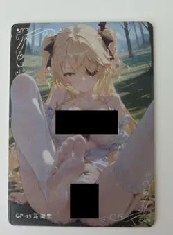 Fischl GP-13 Tights Illustration Reluctant Card Set Genshin Impact - Image 1