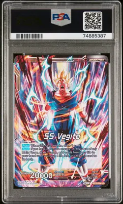 Dragon Ball Super Son Goku & Vegeta Path to Victory Foil Card BT20-084 PSA 10 - Image 2