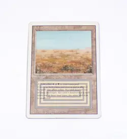 Scrubland Magic The Gathering MTG Revised Edition Dual Land - Image 1