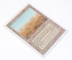 Scrubland Magic The Gathering MTG Revised Edition Dual Land - Image 3