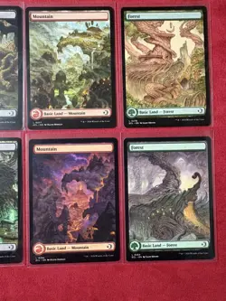 Complete Day And Night Land Pack - Lorwyn Eclipsed ECL MTG 10 Full Art - 1 Each - Image 4