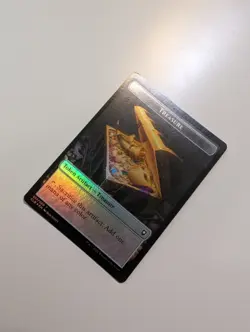 MTG - Treasure/Ox Token (Foil) - Baldur's Gate NM/M Condition - Image 2