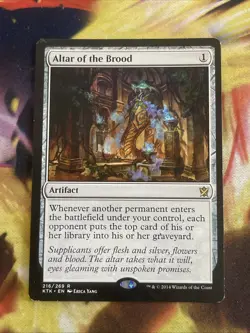 Altar of the Brood , English Magic the Gathering MTG Khans of Tarkir 216 - Image 1