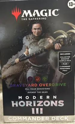 MTG Modern Horizons 3 Graveyard Overdrive Commander Deck - Brand New Sealed - Image 1