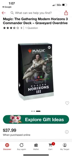 MTG Modern Horizons 3 Graveyard Overdrive Commander Deck - Brand New Sealed - Image 3