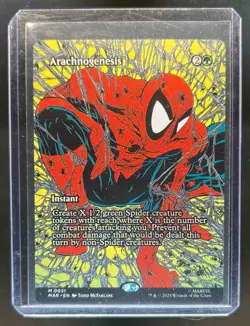2025 Magic MTG Marvel Universe Eternal-Legal Arachnogenesis Rare #0031 - Image 1