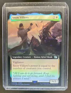 2025 Magic MTG Final Fantasy Snow Villiers EA Foil Uncommon #0432 - Image 1