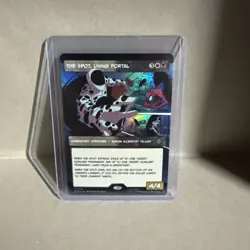 MTG The Spot, Living Portal (Borderless) Marvel's Spider-Man Foil - Image 1