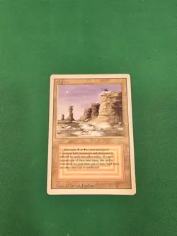 Magic the Gathering MTG Revised Plateau - Image 1