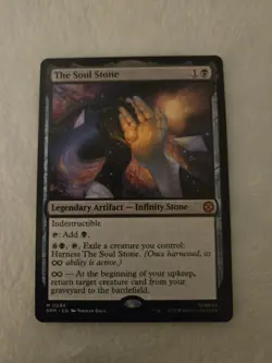 MTG The Soul Stone - Marvel's Spider-Man Nm - Image 1