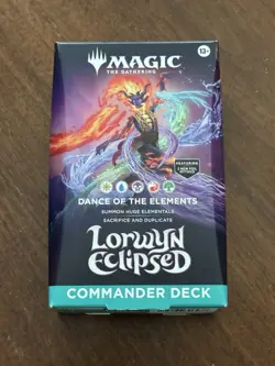 Magic The Gathering Lorwyn Eclipsed Dance of the Elements Commander Deck - Image 1