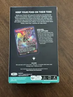 Magic The Gathering Lorwyn Eclipsed Dance of the Elements Commander Deck - Image 2
