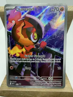 Charcadet 022 Black Star Promo Phantasmal Flames Promo Pokemon Card - Image 1