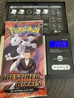 (VERY HEAVY) 22.49g Pokemon TCG Destined Rivals Booster Pack SEALED)✅ SIR PackU! - Image 1