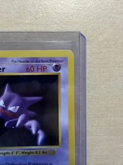 Pokemon TCG Haunter Shadowless Non Holo Rare 29/102 Base Set NM / LP - Image 3