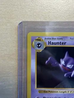 Pokemon TCG Haunter Shadowless Non Holo Rare 29/102 Base Set NM / LP - Image 4