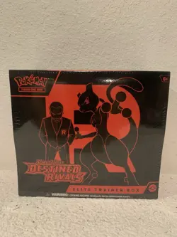 POKEMON TCG SCARLET & VIOLET DESTINED RIVALS ELITE TRAINER BOX FACTORY SEALED 🔥 - Image 1